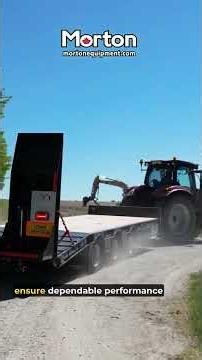 Tyrone 27 Ton Tri-Axle Low Loader Agri Float Trailer | Heavy Duty Equipment Hauler (USA & Canada)