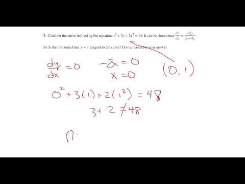2024 AP Calculus AB FRQ #5 - Function
