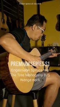 Premium Series S1 | Engelmann Spruce top | The Tree Mahogany B/S | Wenge neck | 044