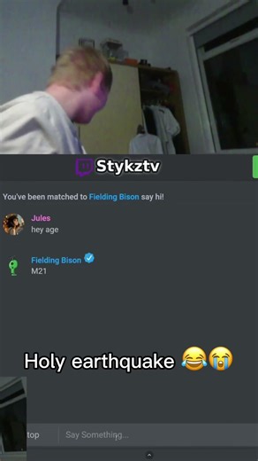 Fell of my chair mid stream 😭😂. Go follow my twitch - Stykztv and watch my latest VODS on YT.