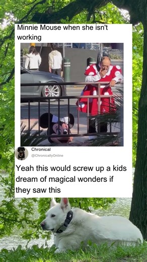 Minnie Mouse on vacation