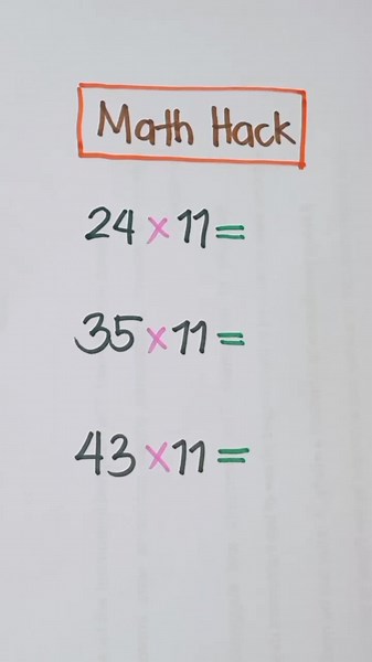 Part 123: Math Tricks Tutorial 😱✅ #math #mathematics #mathtricks #MathTricksTutorial #reels #reelsvideo #reelsviral #mathreview #reelsfb #tutorial #viral #viralreels Follow for MORE Videos! | Math Tricks Tutorial