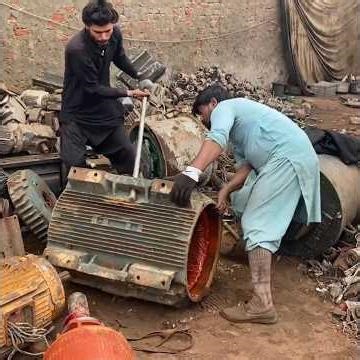 Impossible copper recovery From scrap Motor #copper #recovery #shorts