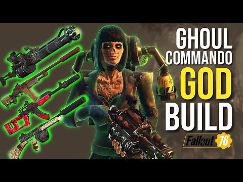Ghoul Commando GOD BUILD – Infinite AP & Insane DPS! | Fallout 76