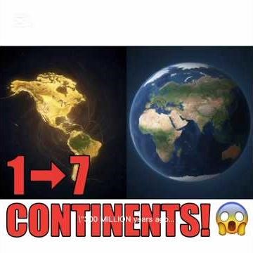 "How ONE Supercontinent Split Into 7 (Pangaea Mystery"Supercontinent #LostEarthLegends #EarthMystery
