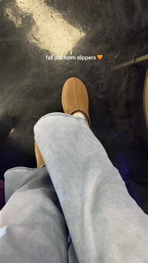 fall shoes 🐻🍂 #platformslippers #fallshoes #fyp #shoeoftheday #dreampairs