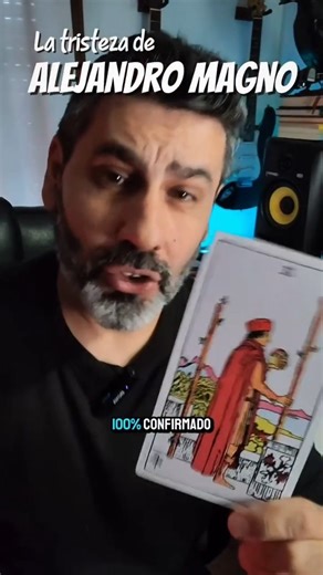 SebaMalarino | Tarot & Rock on Instagram: "Alejandro Magno y el 2 de bastos #tarot #aprendetarot #tarotista #2debastos #alejandromagno #sebamalarino #tarotrider"