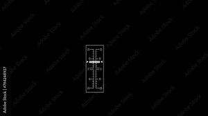 video with changing infographics. moving chart with percentages and numbers