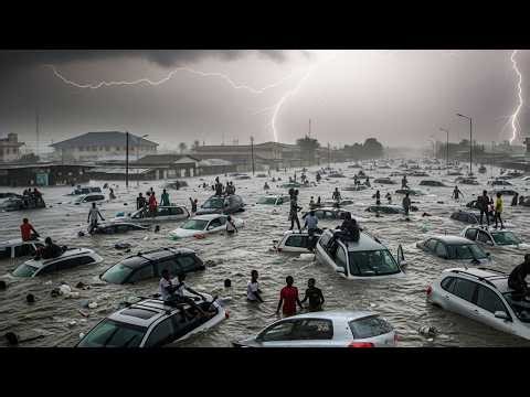 Chaos in Fiji today! The worst flooding caused by Cyclone Urmil destroyed Homes, Cars in Nadi!