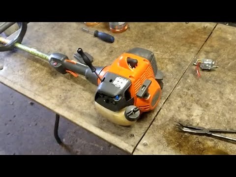 husqvarna 128ld carburetor adjustment (fail but u get the jist)