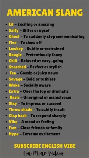 🔥 American Slang 2025 - Day 22! #shorts #learnenglish #english #spokenenglish #learnenglish #viral