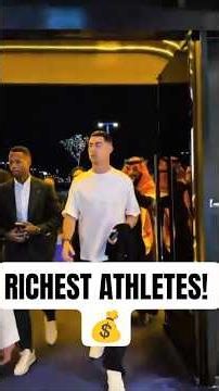 Top 5 Richest Athletes In The World 💰🌍