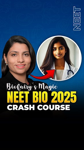 Biofairy on Instagram: "Biofairy's Magic NEET 2025 Biology Crash Course by Ritu Rattewal ma'am on NEETwithus App | Starting from 1st January | Registration Open Now!!! Features: - Live Classes(Zoology + Botany) - Recorded Classes - Weekly Live Doubt Session on Zoom With Ritu Ma’am - Handwritten PDF Notes on NCERT Pattern - DPP’s After Class - Daily MCQ Quiz After Every Class - Weekly Test #NEET #NEETPreparation #neet2024 #neetexam #neet2025 #neetbiology"