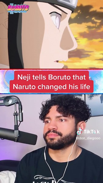 Neji tells Boruto that Naruto changed his life #boruto #naruto #neji #hinata #anime #animereaction