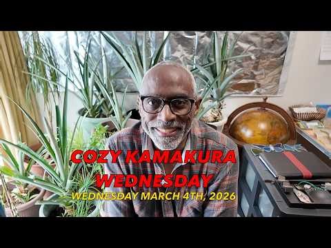 Cozy Kamakura Wednesday New Plants Sprouting, Fresh Garlic Prep & Delicious Apple Treat
