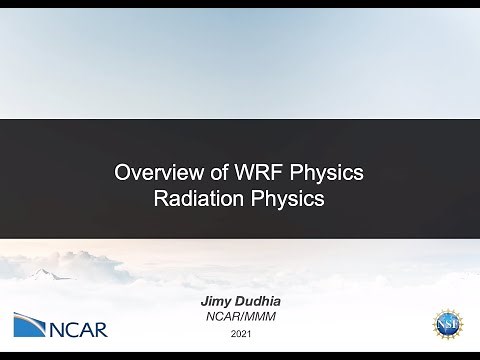 WRF Physics: Radiation Physics