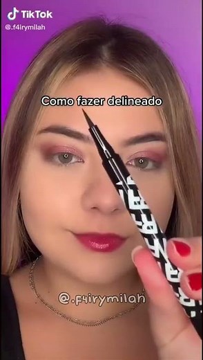 tutorial de como fazer delineado