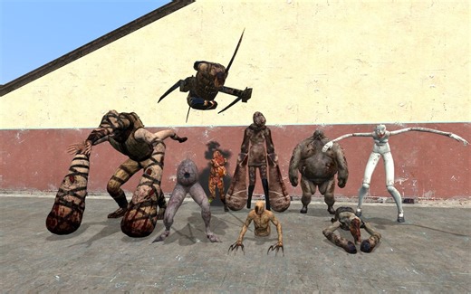 【GMOD】模组推荐：寂静岭怪物