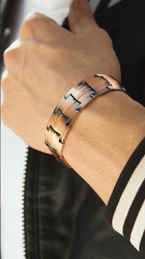 Pure Copper, Pure Strength | 3X Strength Copper Magnetic Bracelet for Men