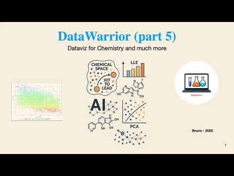 Introduction to DataWarrior (part 5)