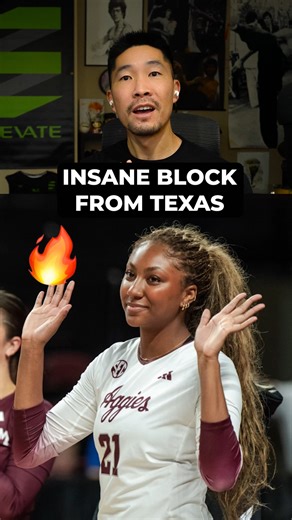 Amazing block from Morgan Perkins! Can you block like her? 🏐 Learn Volleyball Techniques, Drills, Strategies, etc., through my Online Volleyball Courses at Elevate Yourself CoachTube! Get 10% OFF with code Elevate with link in bio 🔥 🏋🏻 INCREASE your Vertical Jump with my Online Training Programs! Get 10% OFF with code ELEVATE with link in bio 🔥 #volleyball #volleyballworld #volleyballgame #volleyballmatch | Elevate Yourself