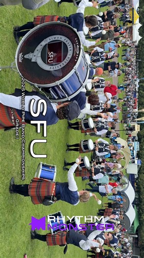 How to make a Pipe Band Drum Corps sexy by J. Reid Maxwell and the SFU Drum Corps. | Rhythm Monster