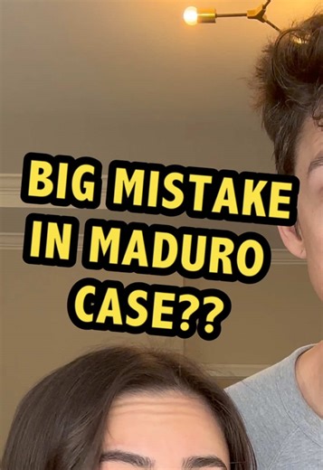 Could this one decision by Trump and the DOJ ruin the entire case against Nicolas Maduro? #lawtok #edutok #learnontiktok #maduro #trump