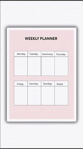 “Plan Your Week Better | Minimalist Weekly Planner PDF”