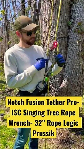 SRT Setup Intro- Fusion Tether- ISC Rope Wrench- Notch Jet Step- Base Anchor #shorts