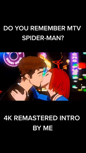 Spiderman the New Animated Series 4K Remastered by Me#spiderman #spidermantnas #Animation #MTV #2003 #cgi #spidermanintro #animatedtiktok