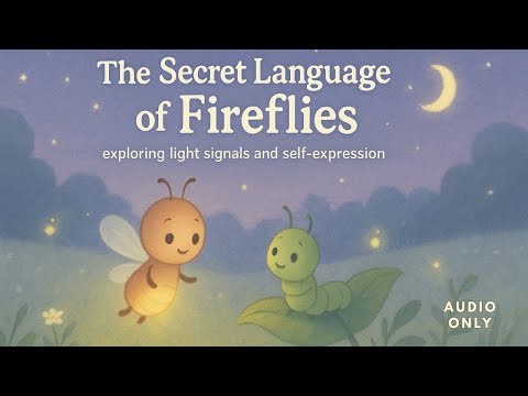 The Secret Language of Fireflies | Science-based Bedtime Story About Friendship, & Light~