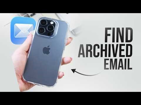 How to Find Archived Emails on iPhone (tutorial)