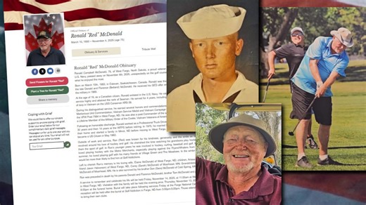 Died 'doing what he loved': Ronald 'Red' McDonald and his final round of golf
