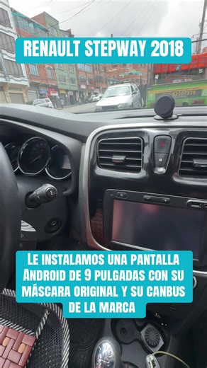Cambio de pantalla Android en Renault Stepway 2018