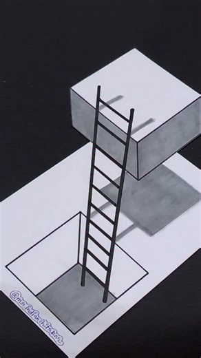 Mohit Kashyap on Instagram: "Wonderful easy 3D drawing tutorial 🥹❤️ #3d #3ddrawing #3dart ##fyp #foryou #foryoupage #drawing #draw"