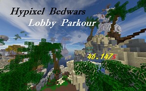 【MC跑酷】Hypixel起床大厅Seasonal%跑酷无速度in46.197s！