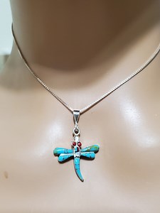 Dragonfly Pendant/dragonfly Necklace/sterling Silver Dragonfly/dainty Dragonfly Pendant Necklace/gift for Her - Etsy