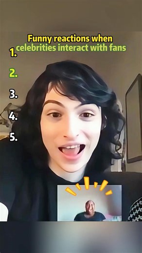 Funny reactions when celebrities interact with fans.#funny#NoahSchnapp#celebrity#foryou