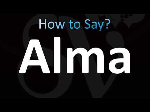 How to Pronounce Alma (CORRECTLY!)