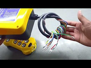 How to Install Your Wireless Radio Remote in EOT crane | Radio Remote Wiring Video ‪@srpcrane‬