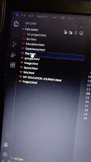 making projects with vs code