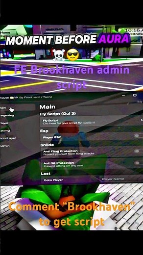 🔥 Brookhaven FE Script GUI – Troll Like a Pro! 🎮😈 #roblox #fescripts #brookhaven #scripts #shorts