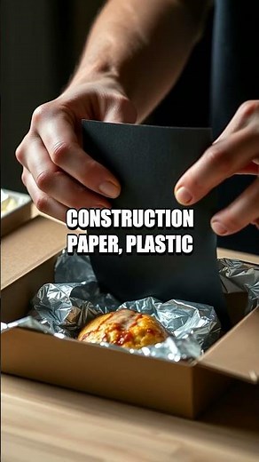 Solar Snack at Home: A Cardboard Oven Experiment