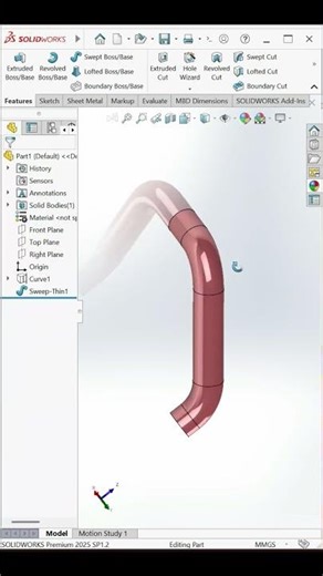 SolidWorks Drawing Tutorial | Quick Guide for Beginners #shorts