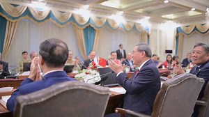 44K views · 3.2K reactions | " Pakistan China : A friendship imprinted in the hearts of two nations" Pakistan and China agree to further promote mutual cooperation, exchanged documents and singed 13 MoUs in the fields of security, education, agriculture, human resource development, science and technology. Both the Prime Ministers  along with their respective delegations were present on the occasion. | Mian Shehbaz Sharif | Facebook