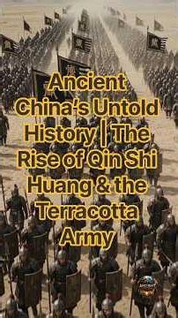 Ancient China’s Untold History | The Rise of Qin Shi Huang & the Terracotta Army #earlychina