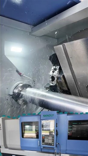 SY2000 CNC turning machine #machine #cncmill #cnc
