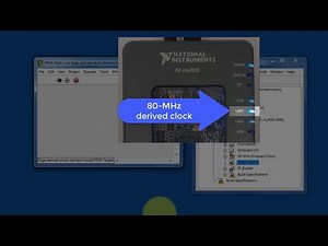 LabVIEW code: Derived clock domains (expected results)