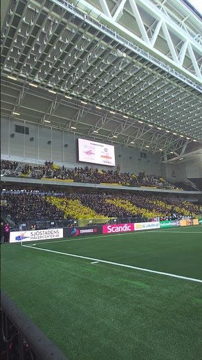 "Om du hatar Hammarby" innan avspark (Hammarby - AIK 1-2)