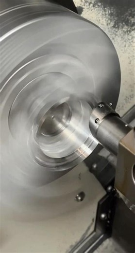 Boring Out Soft Jaws Has Never Looked This Satisfying #cnc #cnclathe #machining #satisfying